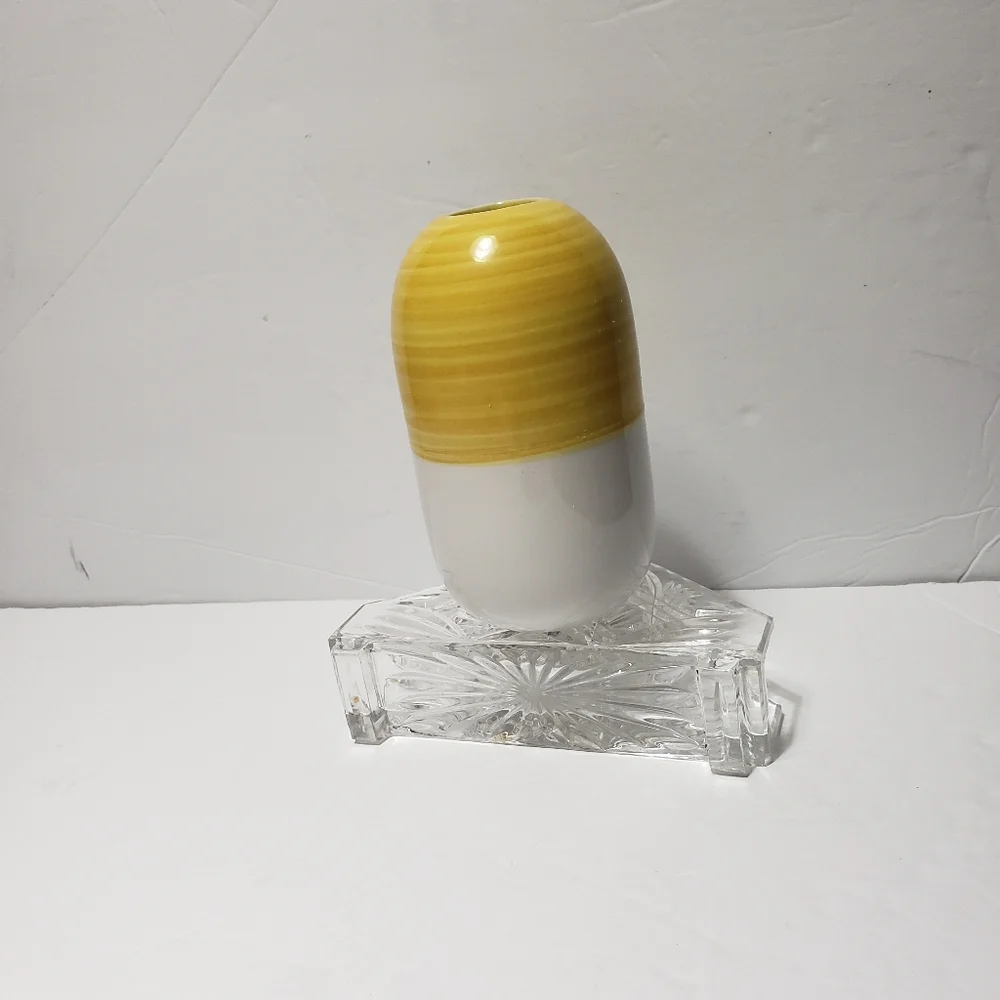 IKEA Knaprig Stoneware Beehive Bud Vase